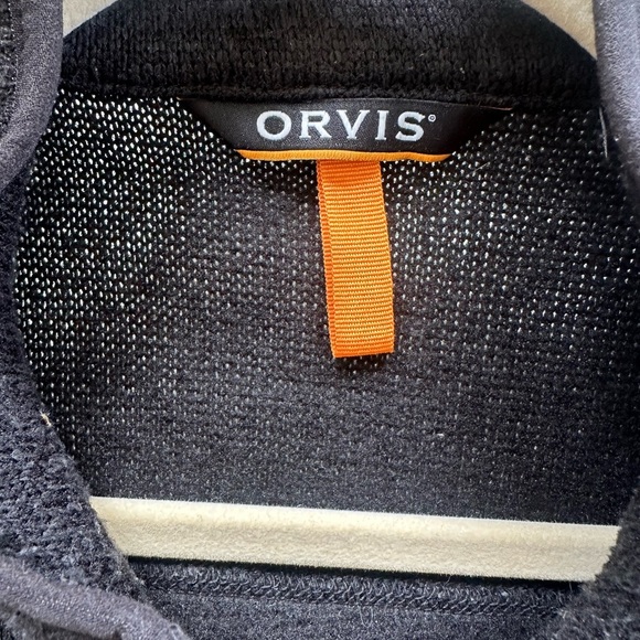 Orvis Men's Vest Charcoal Gray Full Zip Outdoor Versatile Fishing Sz XL - Picture 5 of 13